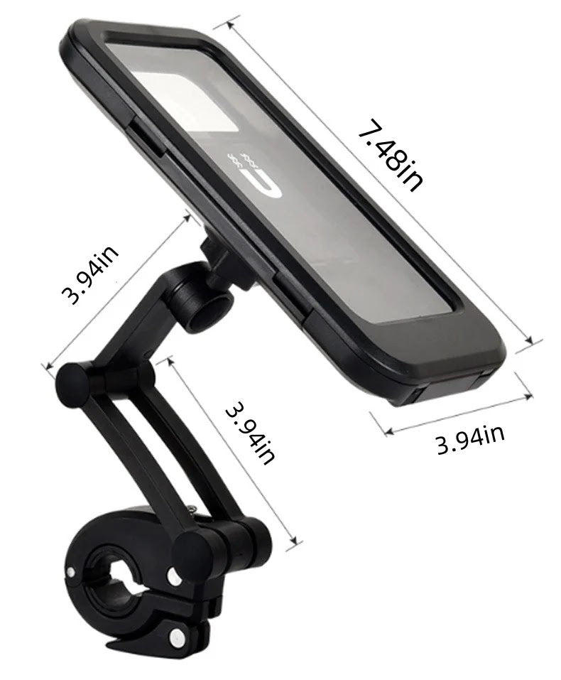 Soporte impermeable para celular para motos y bicicletas