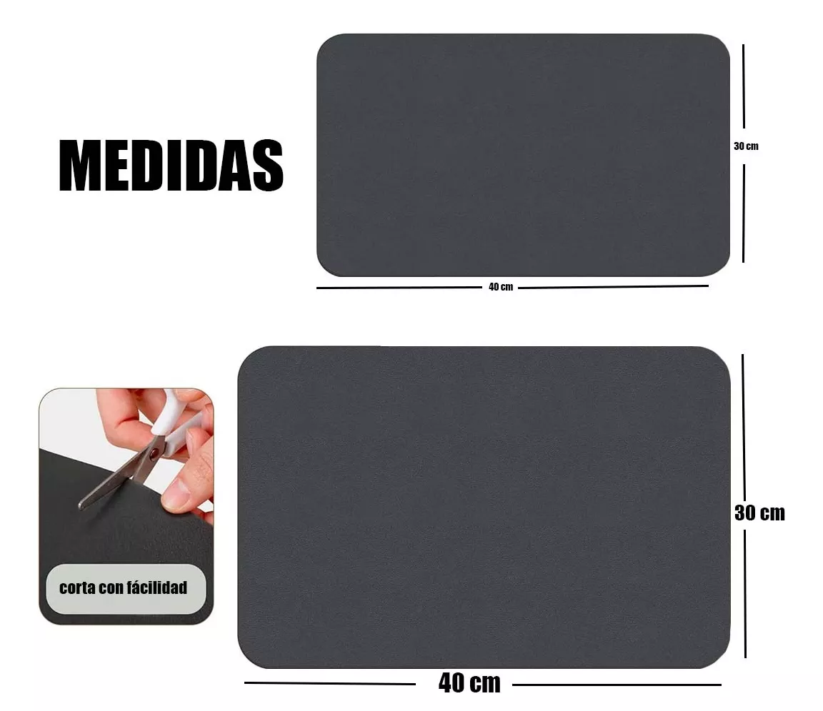 Promoción 2x1: Tapete Súper Absorbente y Antideslizante
