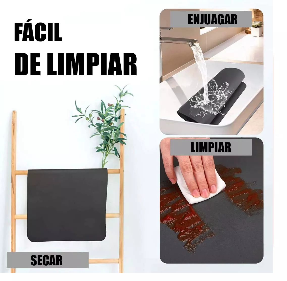 Promoción 2x1: Tapete Súper Absorbente y Antideslizante