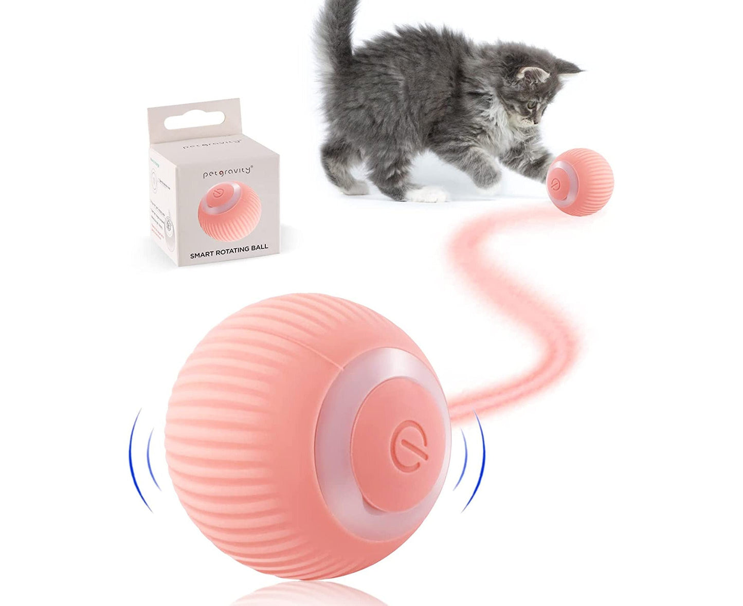 PowerBall: Pelota Inteligente para Gatos - Diversión Interactiva y Estimulación Mental