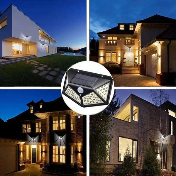 PROMO 2x1: Aplique Solar con Sensor de Movimiento