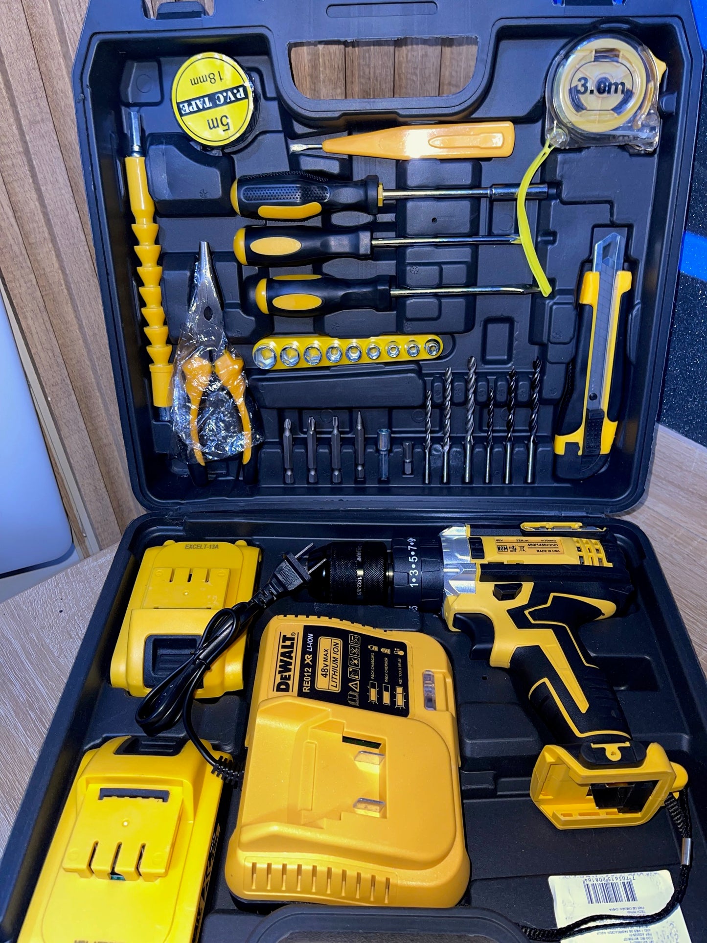 Taladro Percutor DeWalt 3 en 1