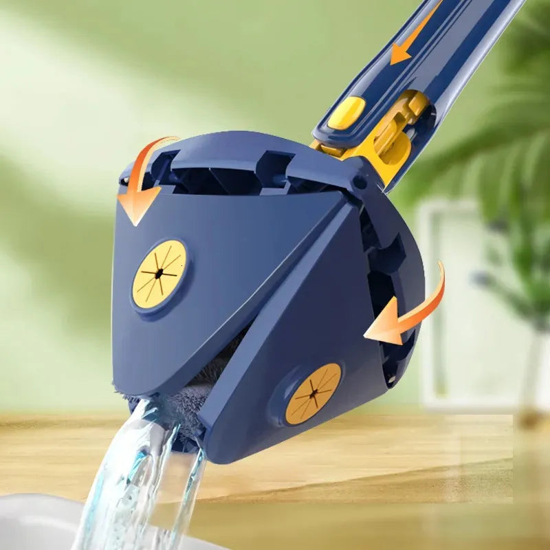 TriMop® Trapeador Triangular con Escurrido Automático 360°