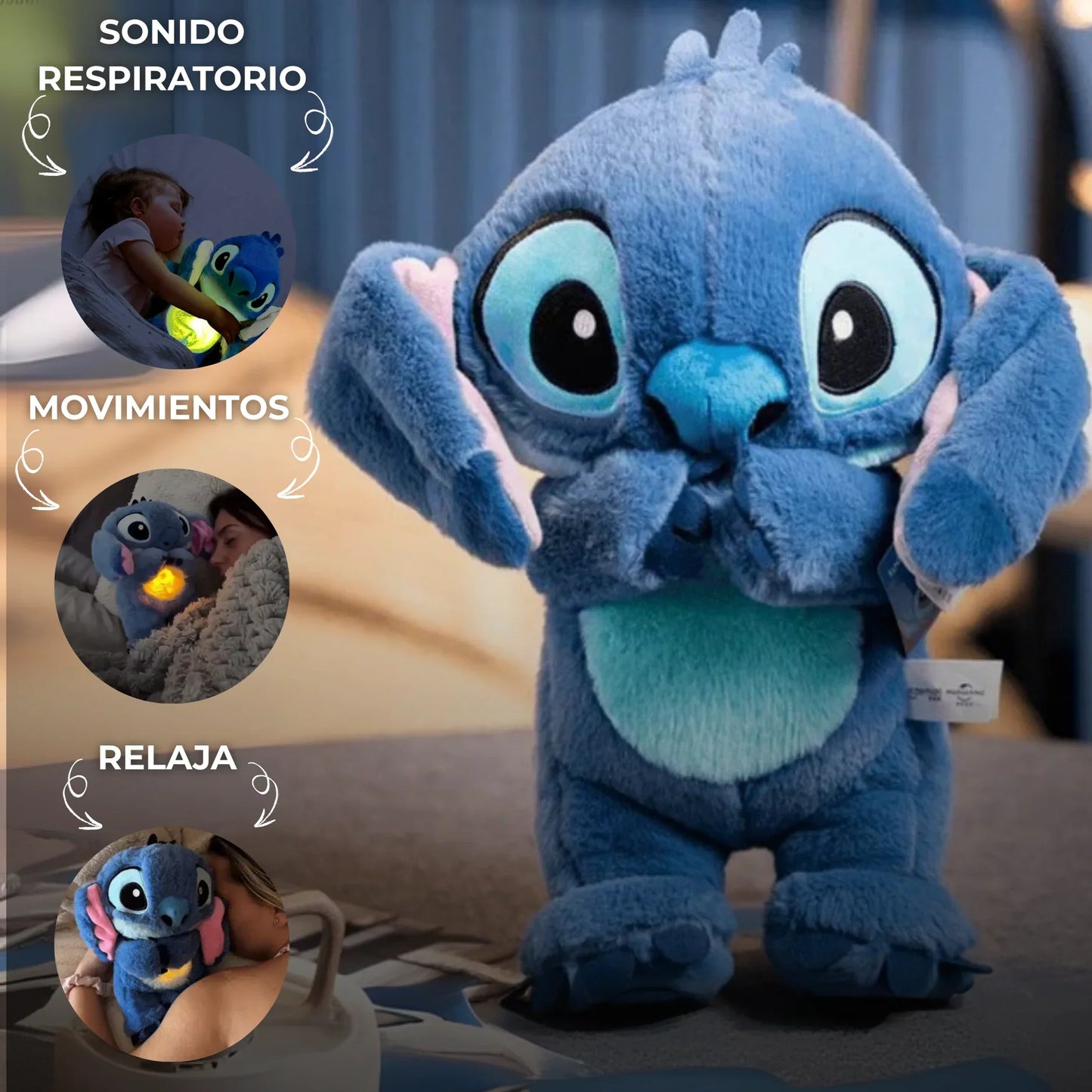EL COMPAÑERO DORMILÓN – PELUCHE RESPIRATORIO ANTIESTRÉS