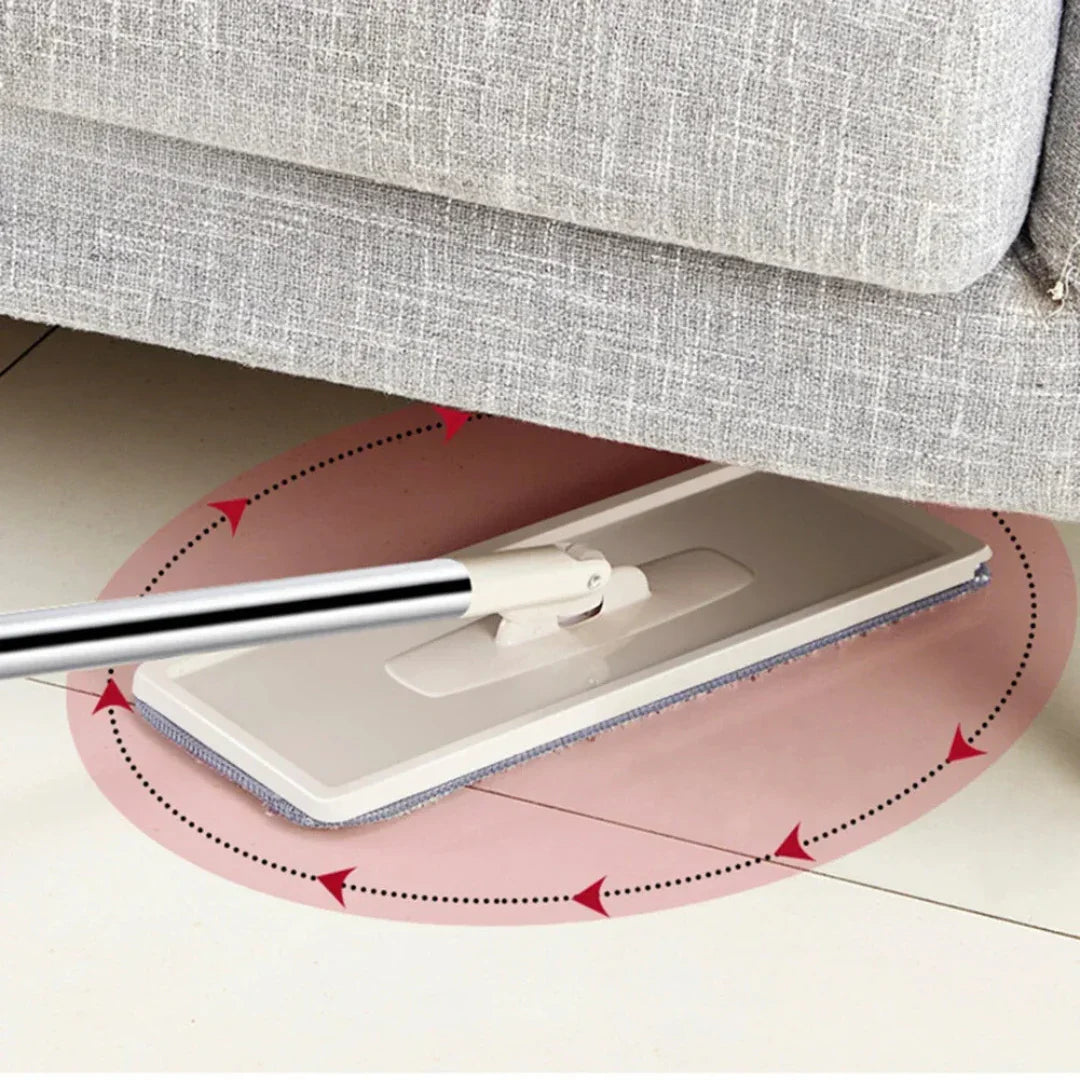 Kit Trapeador con Balde Giratorio 360° y Sistema de Escurrido