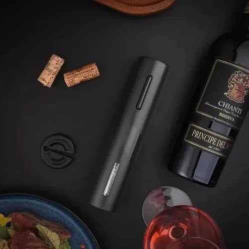 Sacacorchos Eléctrico: abre botellas con un solo toque