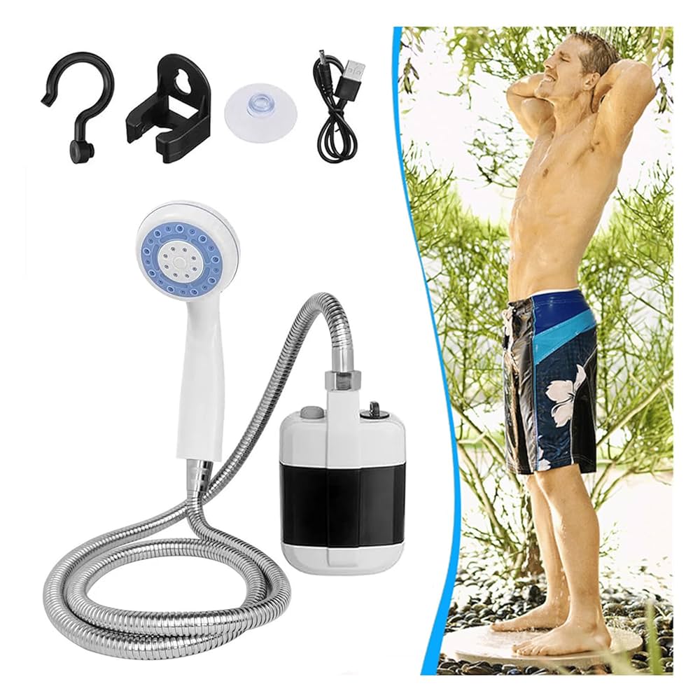 DUCHA PORTÁTIL RECARGABLE PARA ACAMPAR