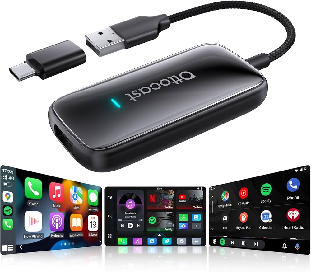 CARPLAY Y ANDROID AUTO INALÁMBRICO CON ENTRETENIMIENTO TOTAL