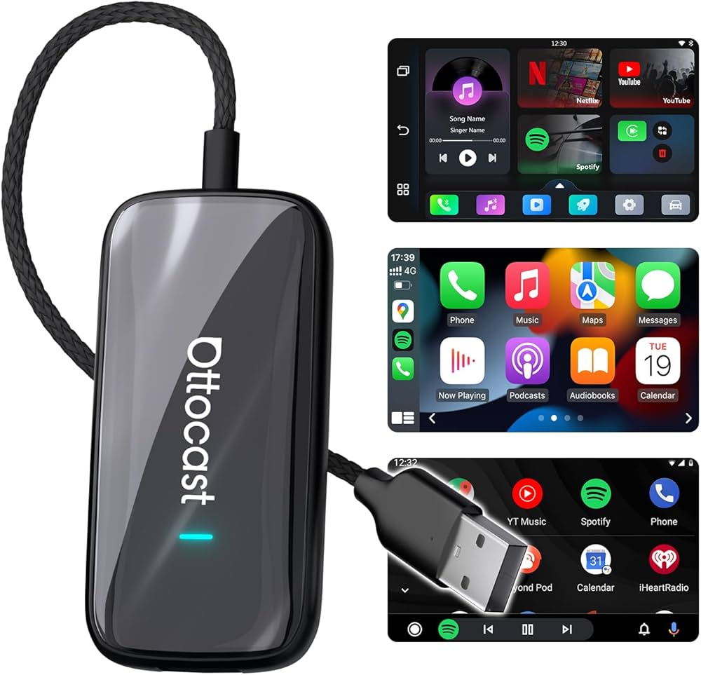 CARPLAY Y ANDROID AUTO INALÁMBRICO CON ENTRETENIMIENTO TOTAL