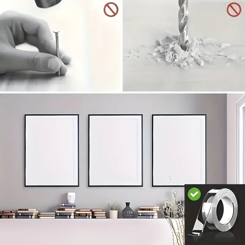 PROMO 2x1: Cinta Doble Faz Lavable Y Reutilizable – Adhesión Firme Para Tus Proyectos