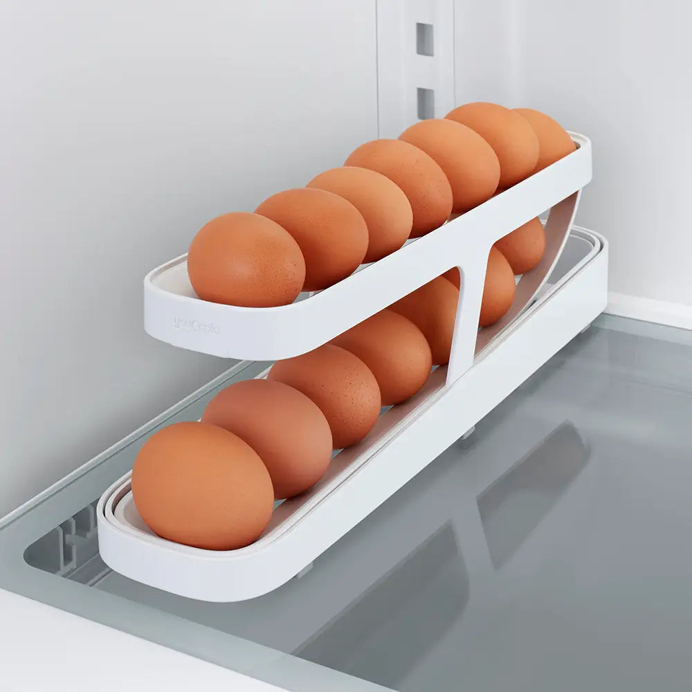 Organizador con Dispensador Automático de Huevos