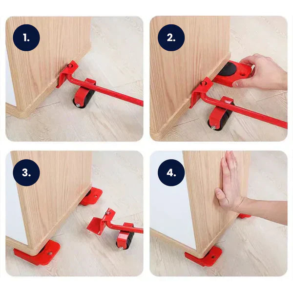 Conjunto de Elevadores para Muebles (5 Piezas) | LiftPro®