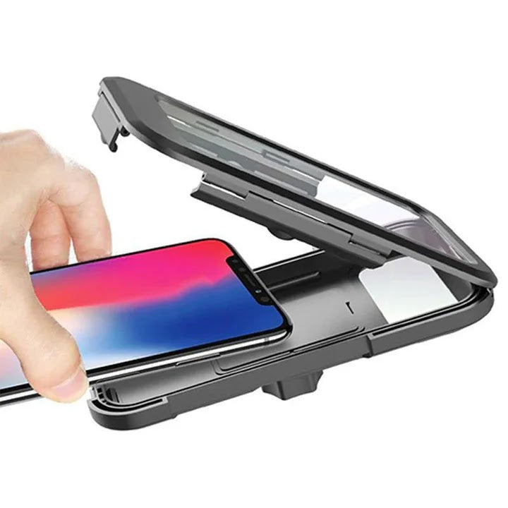 Soporte impermeable para celular para motos y bicicletas