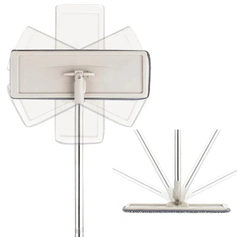 Kit Trapeador con Balde Giratorio 360° y Sistema de Escurrido