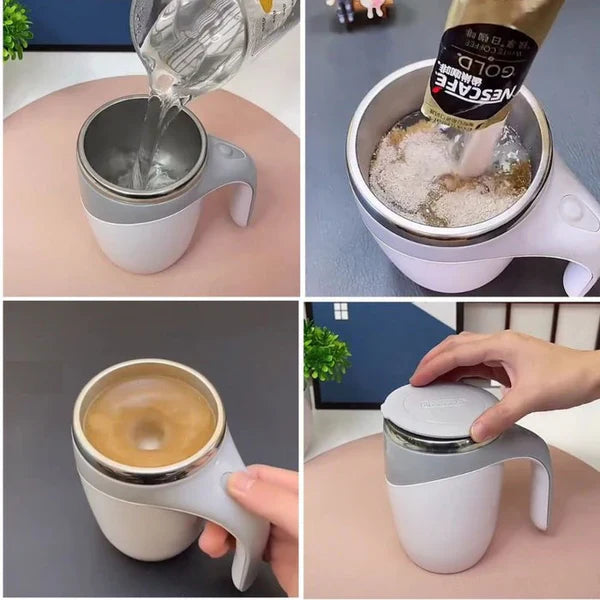 Taza MagicMix Automezclable: mezcla automática en cada sorbo