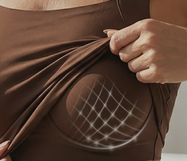 TOP DE TIRANTES 2 EN 1 CON BRASIER INTEGRADO COMFORTFIT