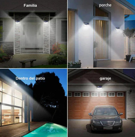 PROMO 2x1: Aplique Solar con Sensor de Movimiento