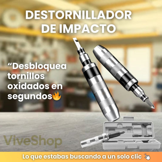 Destornillador de impacto- 🔥La herramienta que todo taller y hogar necesita