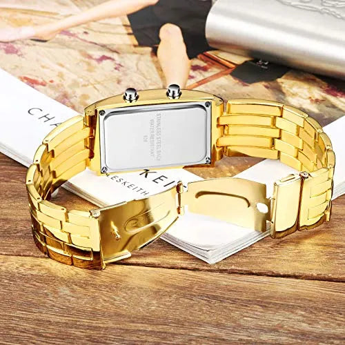 RELOJ MODERNO CON LUZ LED Y DISEÑO CLÁSICO – TECNOLOGÍA QUE NUNCA PASA DE MODA