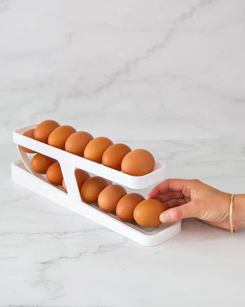 Organizador con Dispensador Automático de Huevos