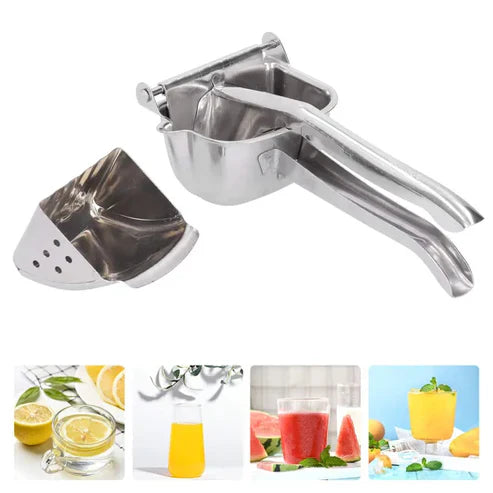 Exprimidor Metálico para Jugo de Frutas – Saludable, Duradero y de Alto Rendimiento