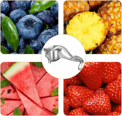 Exprimidor Metálico para Jugo de Frutas – Saludable, Duradero y de Alto Rendimiento