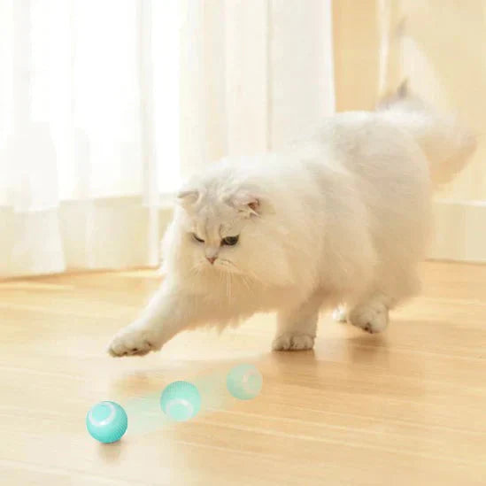 PowerBall: Pelota Inteligente para Gatos - Diversión Interactiva y Estimulación Mental