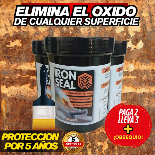 ⚡ OFERTA FLASH IRON SEAL ANTIOXIDO + OBSEQUIO 🎁
