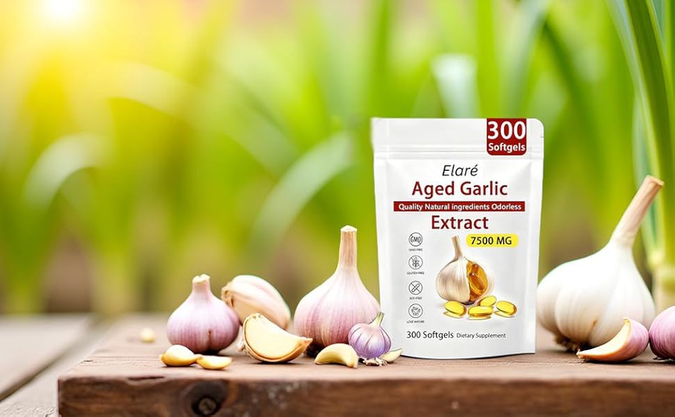 CÁPSULAS BLANDAS DE EXTRACTO DE AJO AÑEJADO