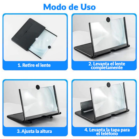 Promo 2x1: Amplificador de Pantalla para Celular