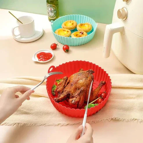 Promoción 6x1: Set de 6 Moldes de Silicona Antiadherentes para Freidora de Aire