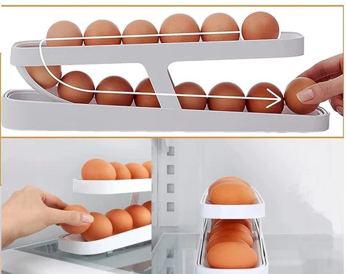 Organizador con Dispensador Automático de Huevos