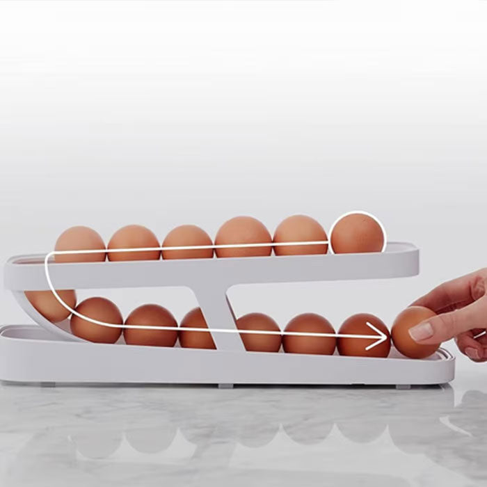 Organizador con Dispensador Automático de Huevos