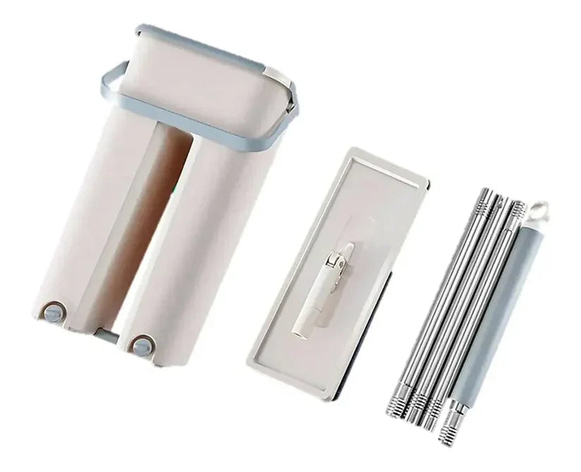 Kit Trapeador con Balde Giratorio 360° y Sistema de Escurrido