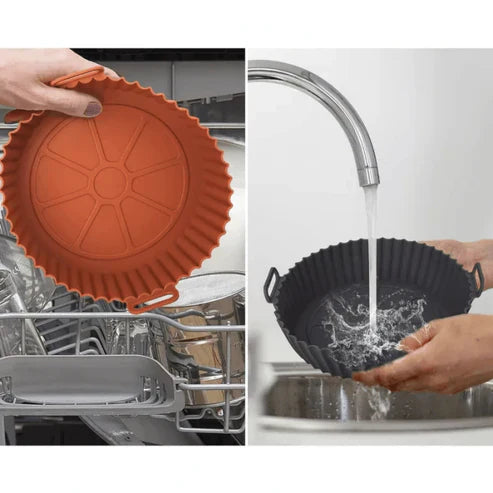 Promoción 6x1: Set de 6 Moldes de Silicona Antiadherentes para Freidora de Aire