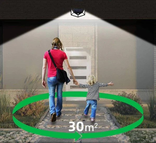 PROMO 2x1: Aplique Solar con Sensor de Movimiento