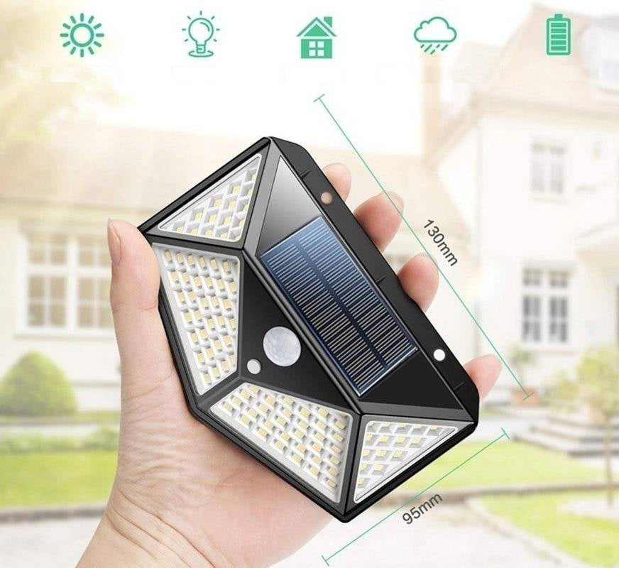 PROMO 2x1: Aplique Solar con Sensor de Movimiento